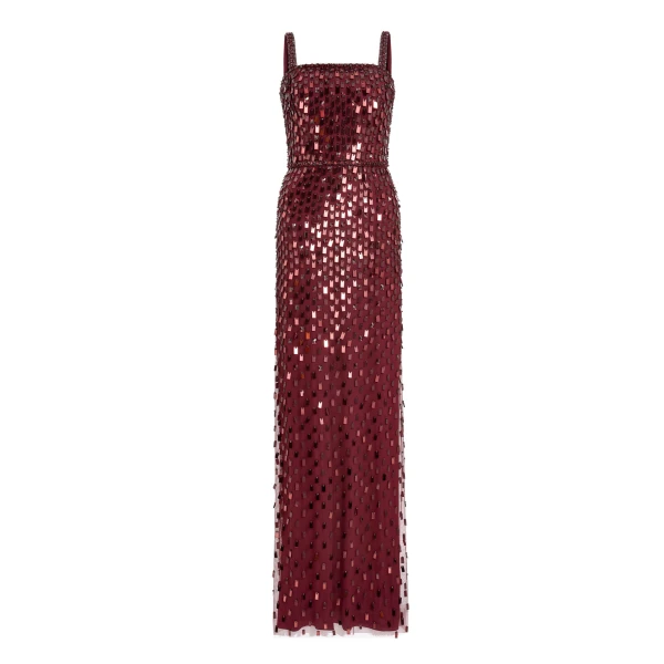 Jenny Packham Juliette Dress in Cardinal | Luxury Shoes 