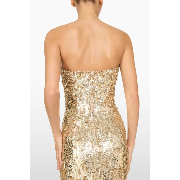 Jenny Packham Kimi Dress in Illusion | Evening Gowns | Luxury Shoes 
