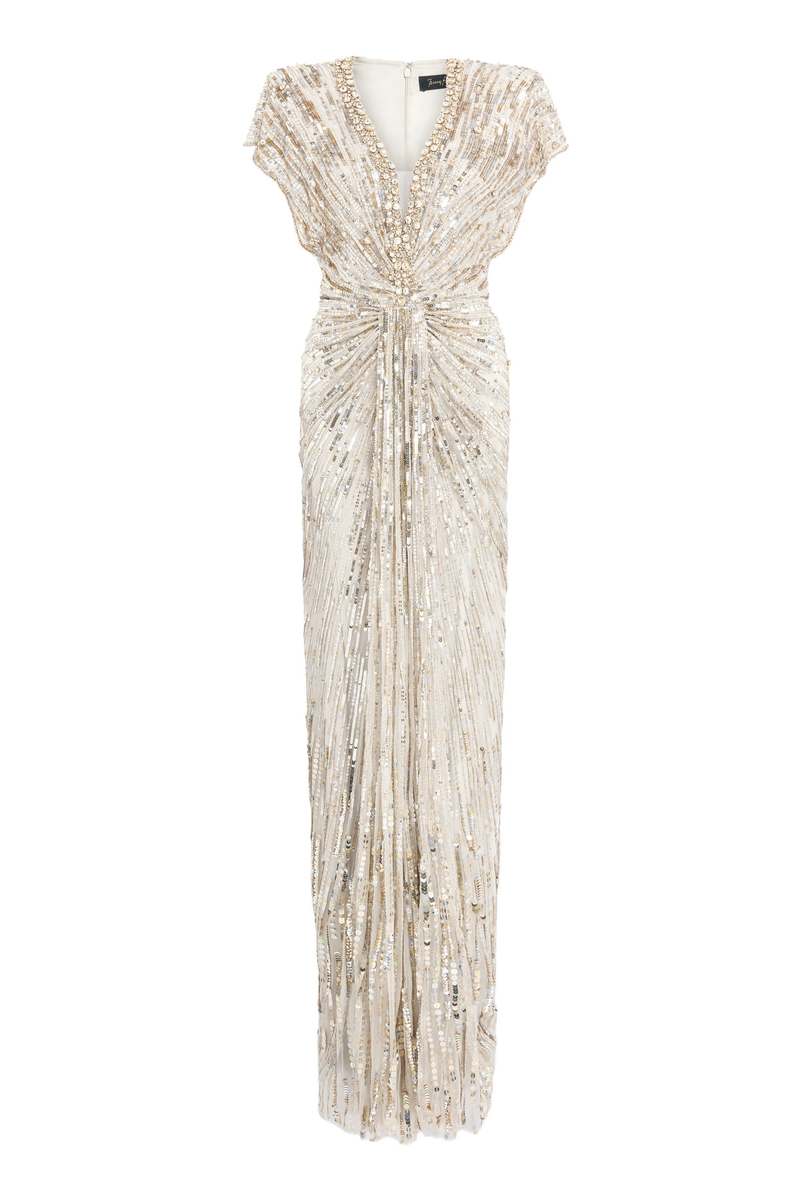 Jenny Packham Lacie Dress in Platinum Jenny Packham Lacie Dress in Platinum | Luxury Shoes