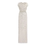 Jenny Packham Lauretta Dress in Ammonite | Luxury Shoes 