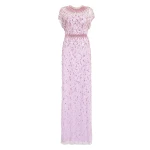 Jenny Packham Lauretta Dress in Lilac | Luxury Shoes 