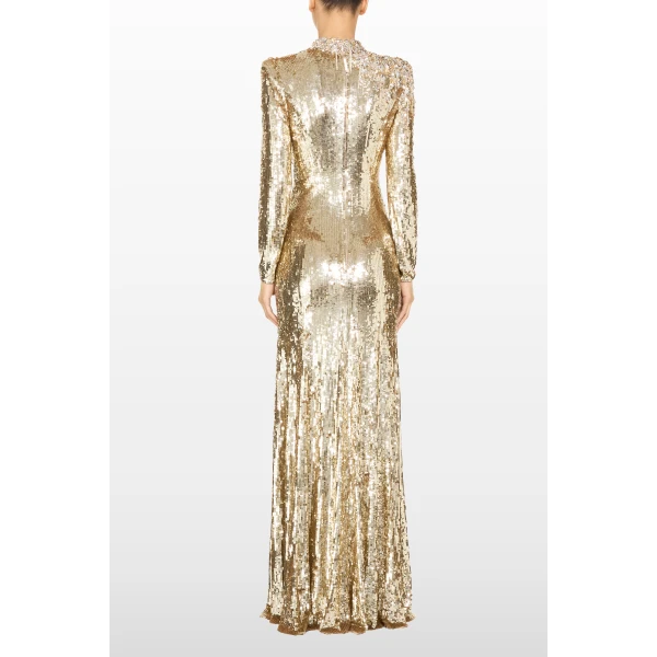 Jenny Packham Lina Dress in Illusion | Evening Gowns | Luxury Shoes 