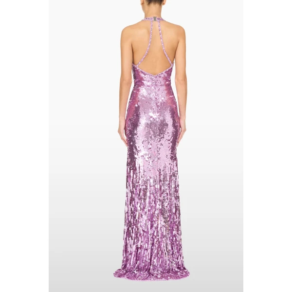 Jenny Packham Lisette Dress in Lilac | Evening Gowns | Luxury Shoes 