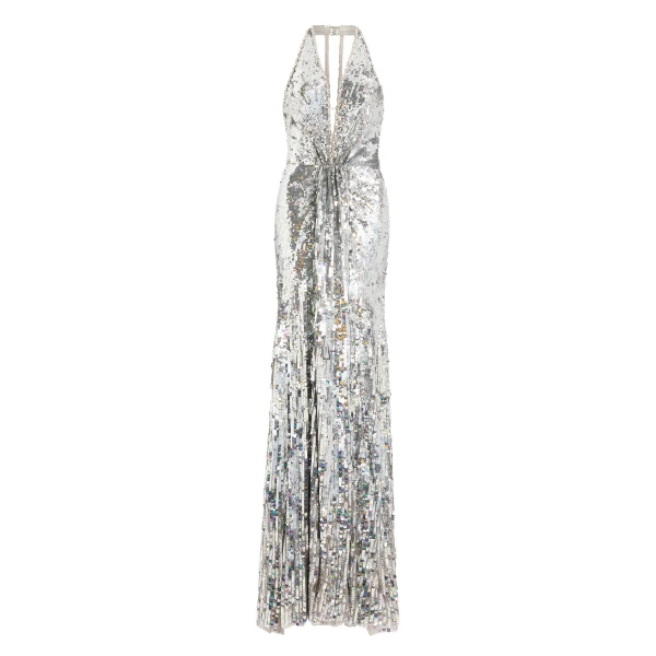 Jenny Packham Lisette Dress in Platinum | Luxury Shoes 