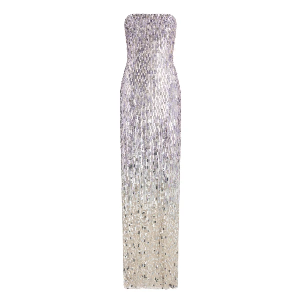 Lucille Dress in Platinum