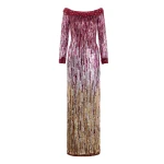 Jenny Packham Marnie Dress in Cardinal | Luxury Shoes 
