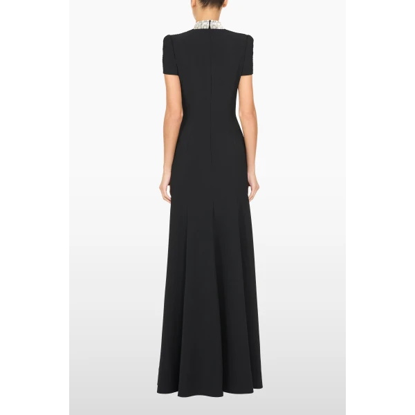 Jenny Packham Mesa Dress in Liquorice | Evening Gowns | Luxury Shoes 