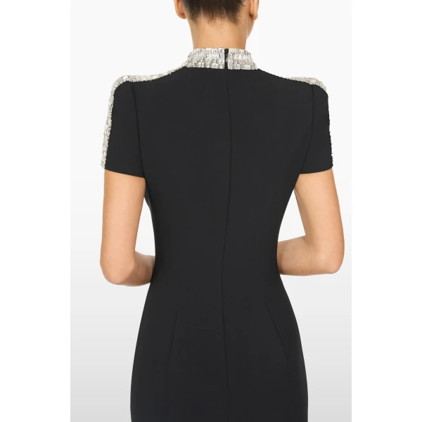 Jenny Packham Mesa Dress in Liquorice | Evening Gowns | Luxury Shoes 