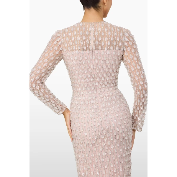 Jenny Packham Nova Dress in Ballet Pink | Evening Gowns | Luxury Shoes 
