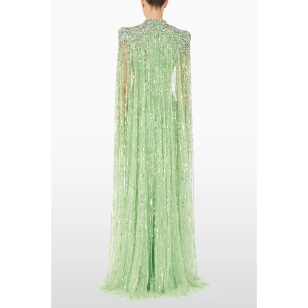 Jenny Packham Opera Dress in Calypso | Evening Gowns | Luxury Shoes 