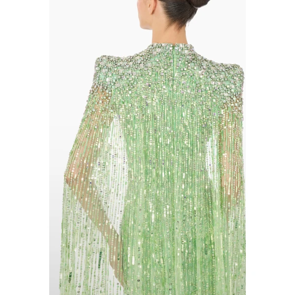 Jenny Packham Opera Dress in Calypso | Evening Gowns | Luxury Shoes 