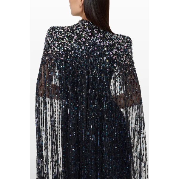 Jenny Packham Opera Dress in Liquorice | Evening Gowns | Luxury Shoes 