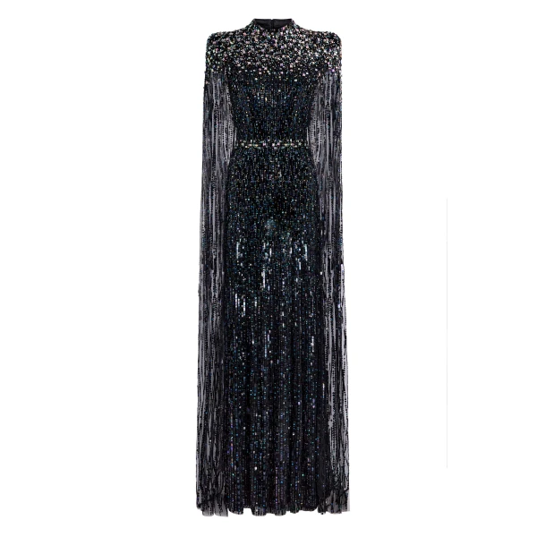 Opera Dress in Liquorice
