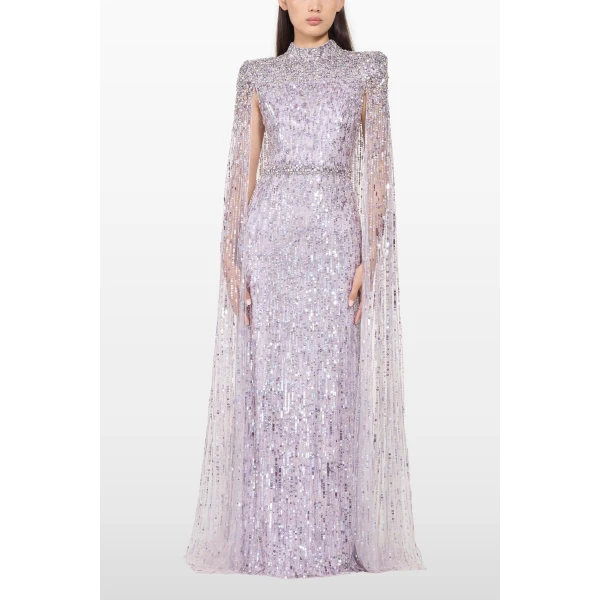 Jenny Packham Opera Dress in Thistle | Evening Gowns | Luxury Shoes 