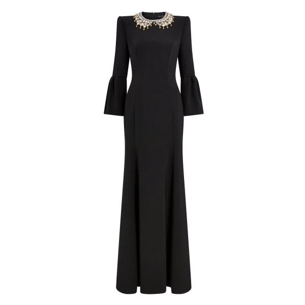 Pueblo Dress in Liquorice