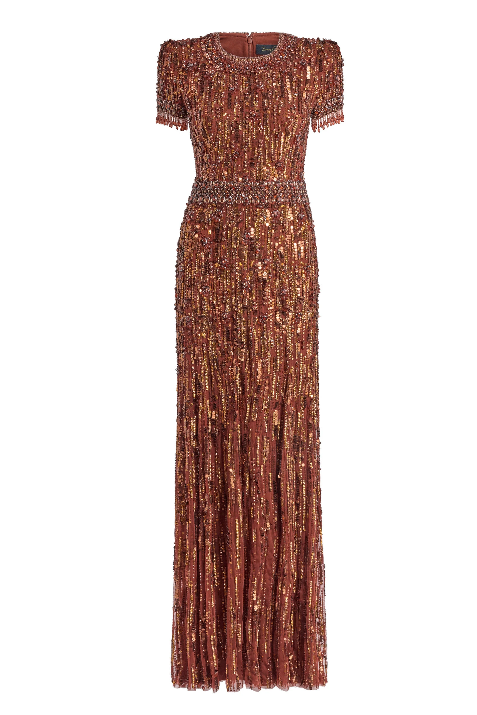 Jenny Packham Roxy Dress in Bronze Jenny Packham Roxy Dress in Bronze | Luxury Shoes