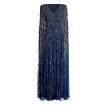 Jenny Packham Sweet Silva Dress in Midnight Kiss | Luxury Shoes 
