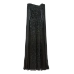 Jenny Packham Twilight Dress in Liquorice | Luxury Shoes 