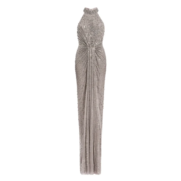 Jenny Packham Whisper Dress in Granite | Luxury Shoes 