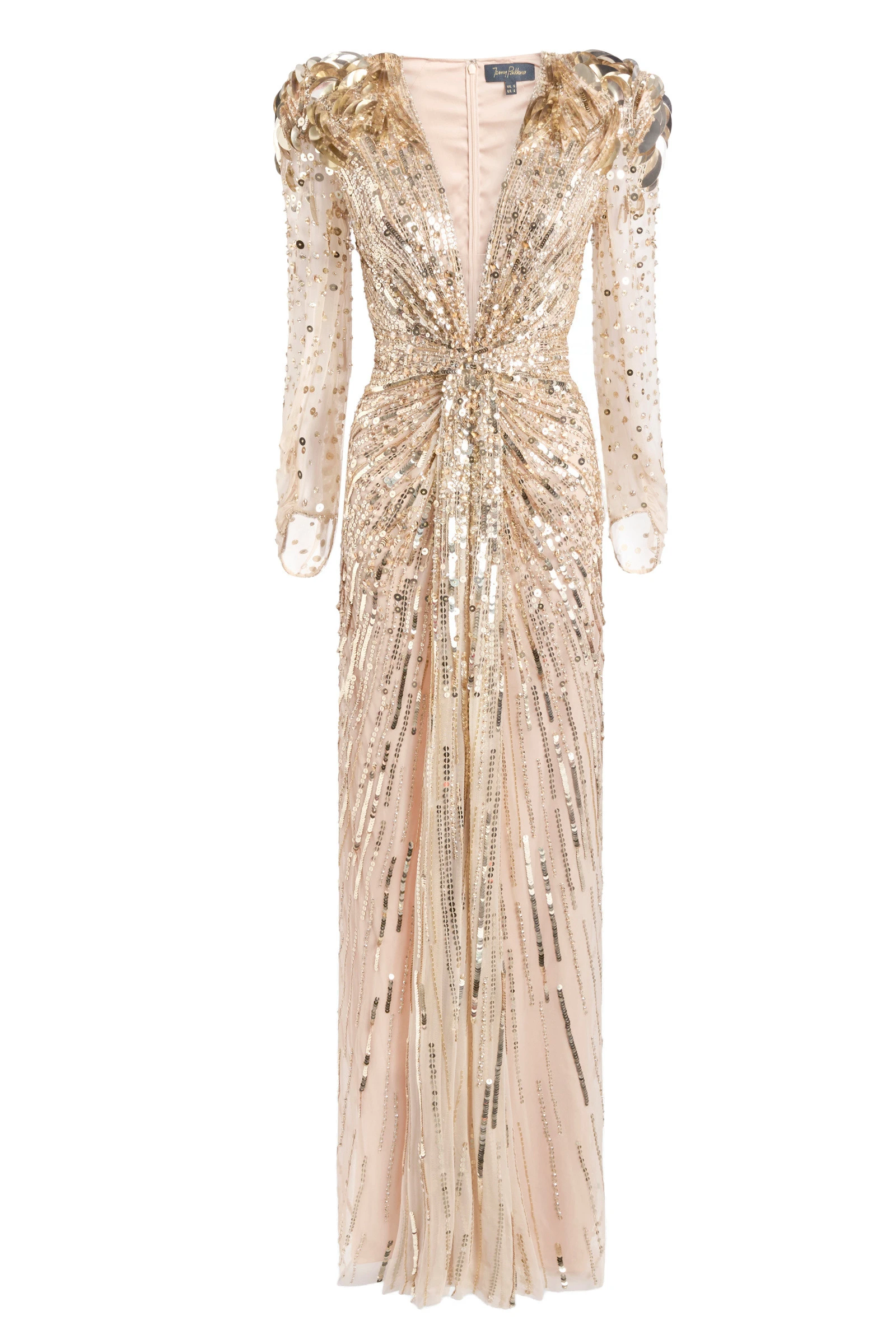 Jenny Packham Xenia Dress in Illusion Jenny Packham Xenia Dress in Illusion | Luxury Shoes