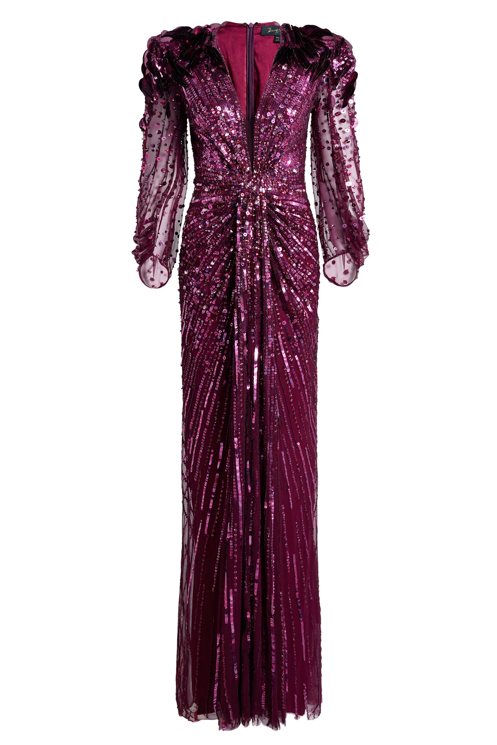 Jenny Packham Xenia Dress in Purple Muscadine Jenny Packham Xenia Dress in Purple Muscadine | Luxury Shoes