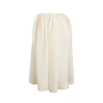 Khaite Adara Skirt in Cream | Skirts | Luxury Shoes 