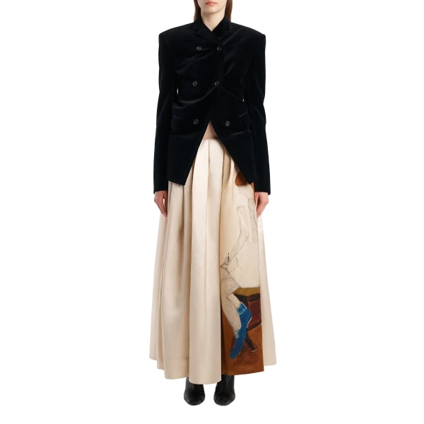 Adara Skirt in Lady Print - Image 2
