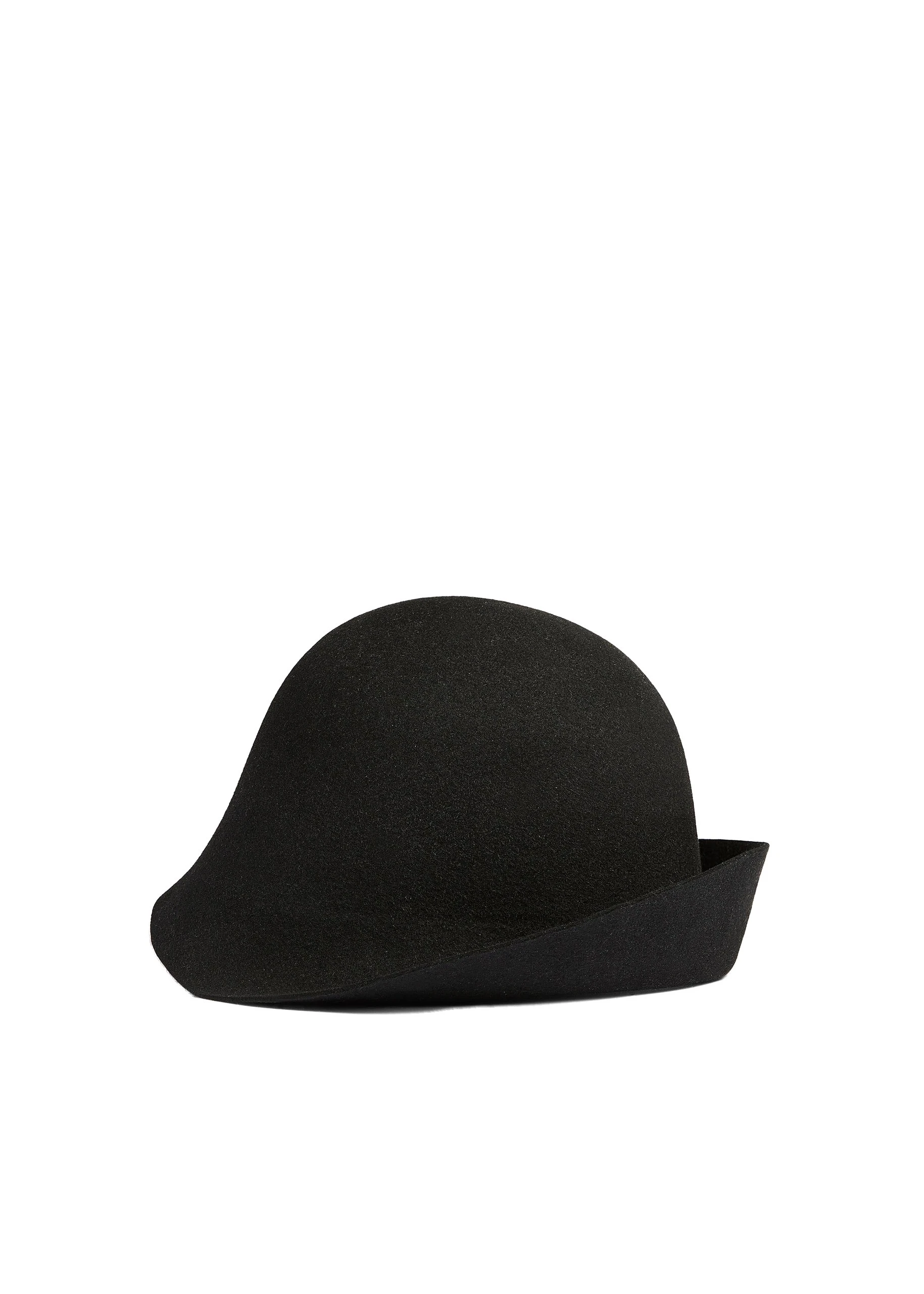 Khaite Arlo Clochet Hat in Black | Buy Accessories at Luxury Shoes Khaite Arlo Clochet Hat in Black