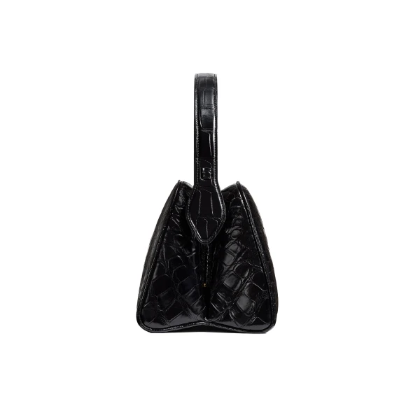 Cate Bag in Black Alligator - Image 3