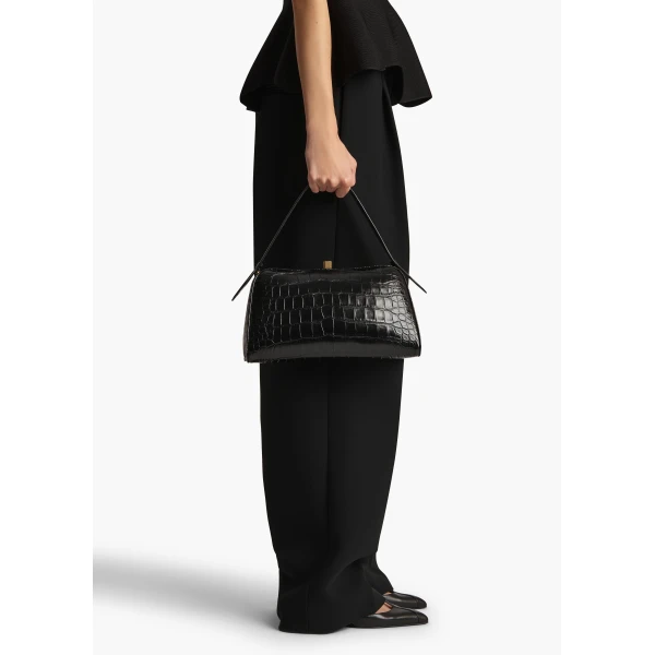 Cate Bag in Black Alligator - Image 5