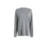Khaite Dylan Top in Heather Grey | Tops | Luxury Shoes 