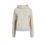 Khaite Ellen Hoodie in Grey | Hoodies | Luxury Shoes 