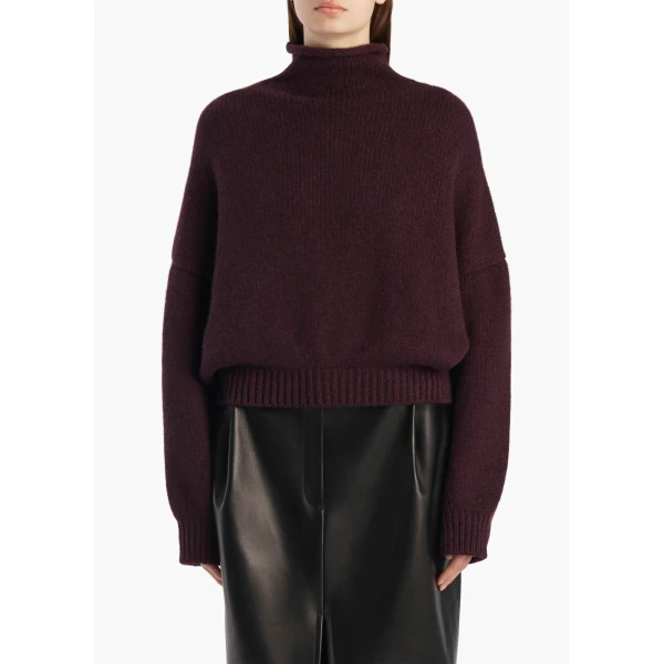 Juniper Sweater in Plum - Image 3