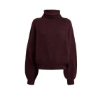 Khaite Juniper Sweater in Plum | Knitwear | Luxury Shoes 