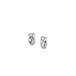 Khaite Keefe Earrings in Silver
