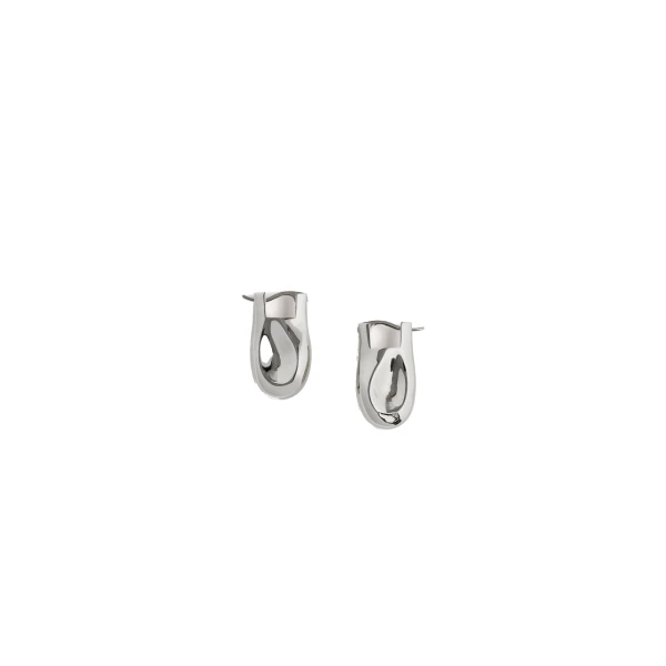 Khaite Keefe Earrings in Silver