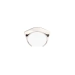 Khaite Lotus Cuff in Silver