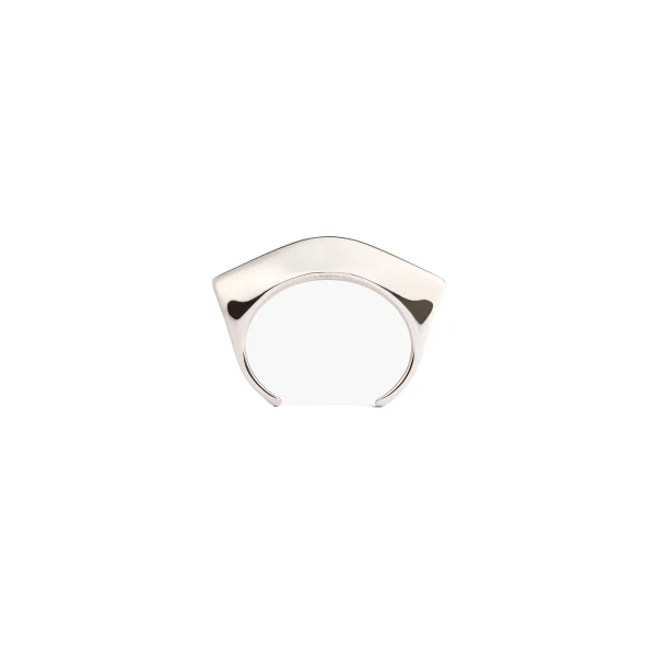 Khaite Lotus Cuff in Silver