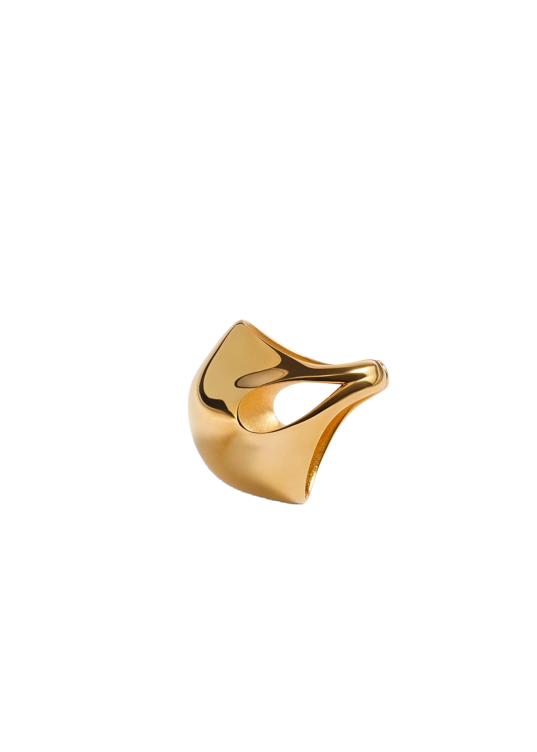 Khaite Lotus Ring in Gold | Buy Jewelry at Luxury Shoes Khaite Lotus Ring in Gold