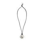 Khaite Medium Lotus Pendant in Silver