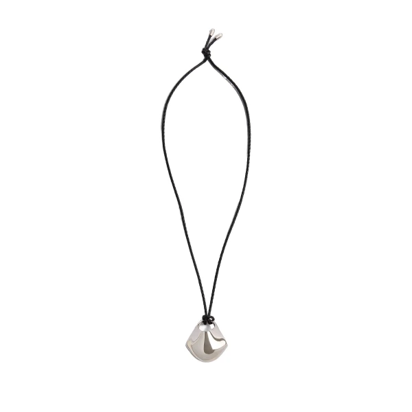 Medium Lotus Pendant in Silver