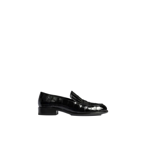 Miles Loafer in Black Alligator