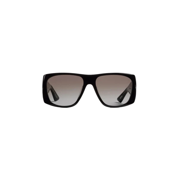 Khaite Oliver Peoples 1965C Sunglasses in Black and Soft Tan Gradient