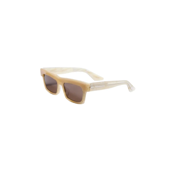Oliver Peoples 1985C Sunglasses in Beige Silk and Brown - Image 2