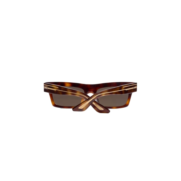 Oliver Peoples 1985C Sunglasses in Dark Mahogany and Brown - Image 3
