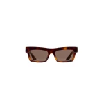 Khaite Oliver Peoples 1985C Sunglasses in Dark Mahogany and Brown