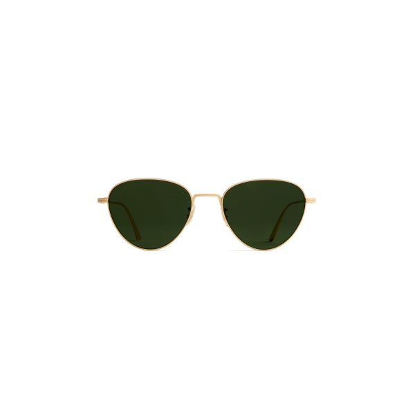 Khaite Oliver Peoples 1991C Sunglasses in Gold and Green