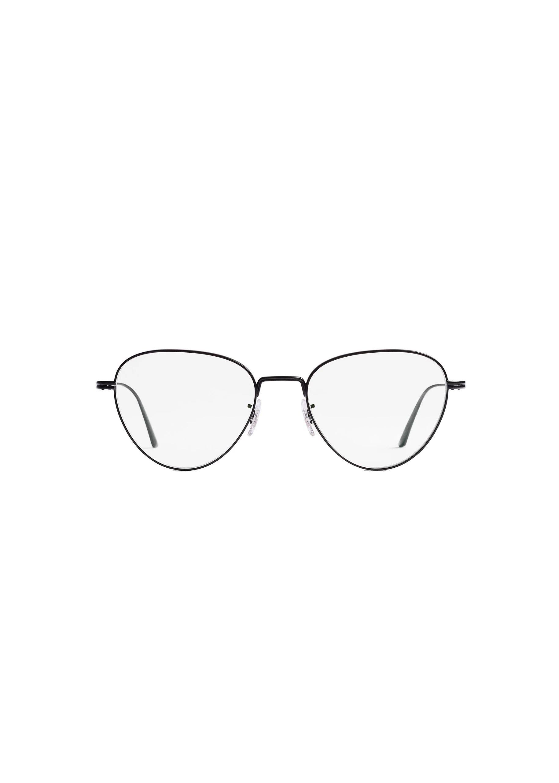 Khaite x Oliver Peoples 1991RX Optical Frames in Matte Black | Buy Eyewear at Luxury Shoes Khaite Oliver Peoples 1991RX Optical Frames in Matte Black