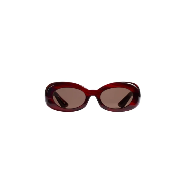 Oliver Peoples 1992C Sunglasses in Bordeaux Bark and Brown