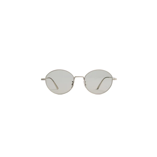 Khaite Oliver Peoples 1994C Sunglasses in Silver and Blue Light Filter